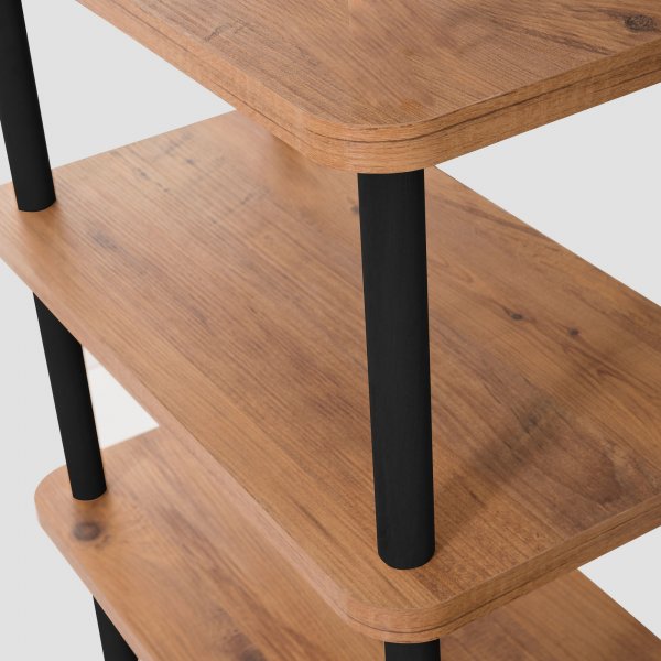 Bibliothque Zen - Noir/pin