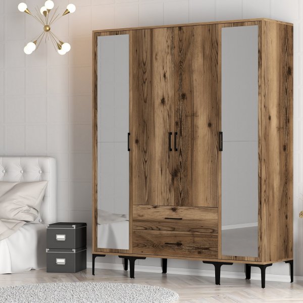 Armoire Kumsal 12 Noyer Armoire Kumsal 12 Noyer