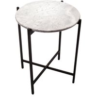 Lampbord Steel - Vit Marmor Lampbord Steel - Vit Marmor