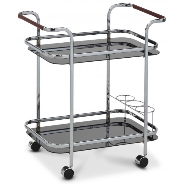 Butler 7 serveringsvagn i krom + Textilrengöring för möbler Butler 7 serveringsvagn i krom + Textilrengöring för möbler