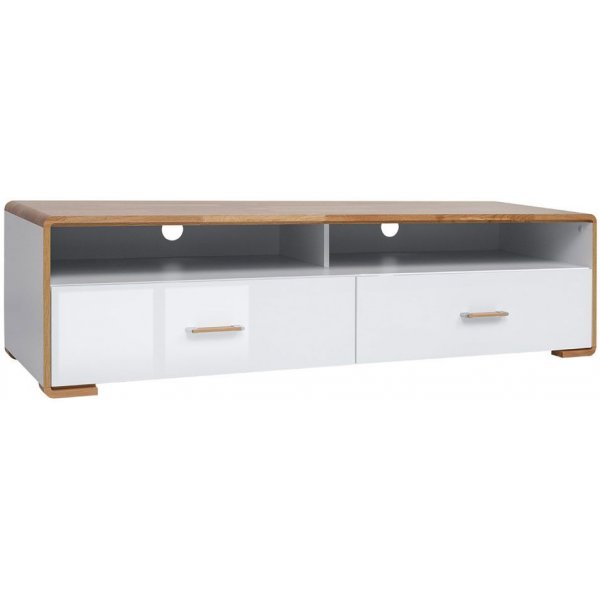 Gordon TV-bnk - Vit/ek