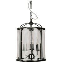 Taklampa Budgie - Krom/klar Taklampa Budgie - Krom/klar