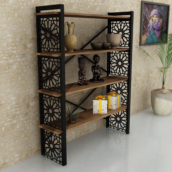 Sultan boekenkast - Walnoot Sultan boekenkast - Walnoot