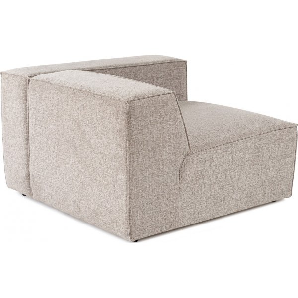 Lora hoekmodule rechts - Mocca