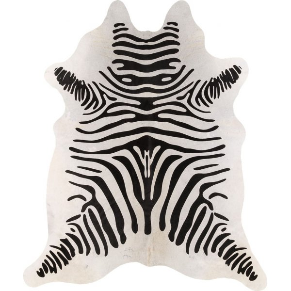 Zebra koskinn Svart/vit Zebra koskinn Svart/vit