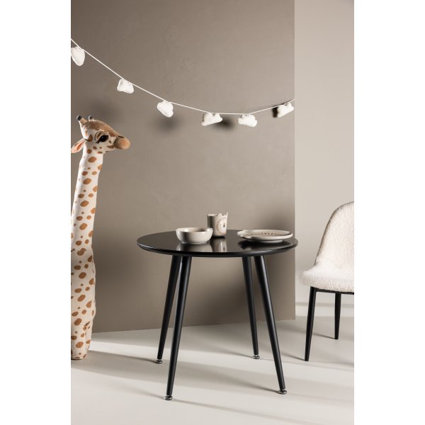 Plaza eettafel Ø60 cm - Zwart Plaza eettafel Ø60 cm - Zwart