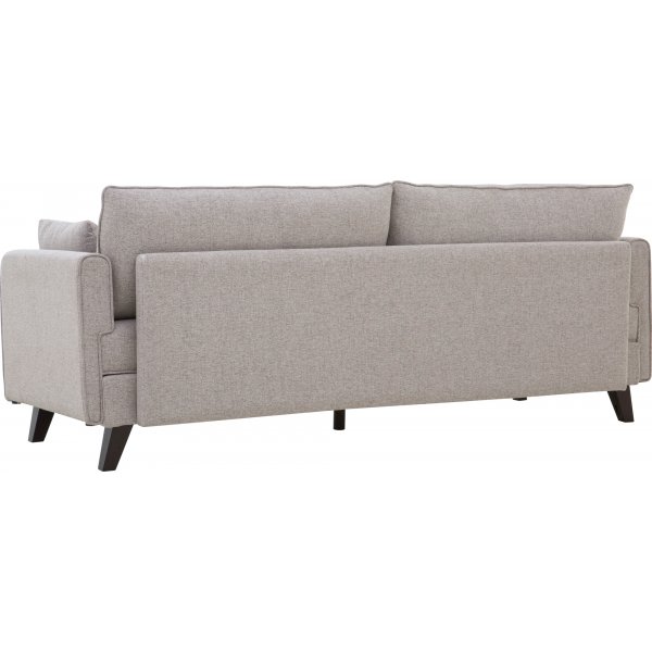 Slaapbank 210 cm beige - Bella + Vlekverwijderaar voor meubels Slaapbank 210 cm beige - Bella + Vlekverwijderaar voor meubels
