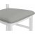 Chaise de salle  manger Jungman - Blanc