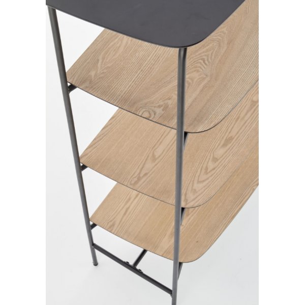 Sting bokhylla - Svart/ask