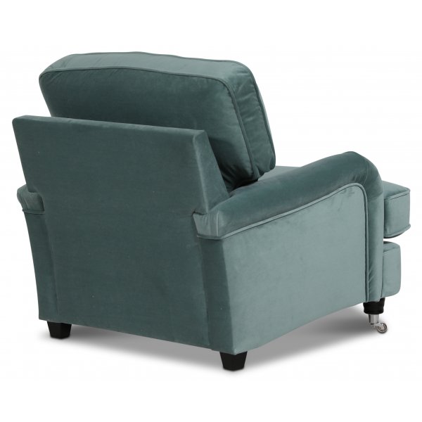 Kvarsebo Howard fåtölj - Mintgrön (Sammet) Kvarsebo Howard fåtölj - Mintgrön (Sammet)