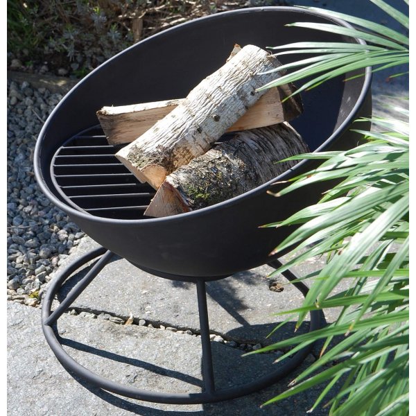 Fire b�lpanna �52 cm - Svart