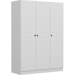 Armoire Capeto 135 cm - Blanc