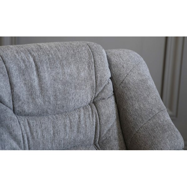 Alvesta fåtölj i ljusgrått tyg Alvesta fåtölj i ljusgrått tyg