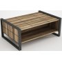 Lost soffbord 94 x 64,5 cm - Valnt/antracit