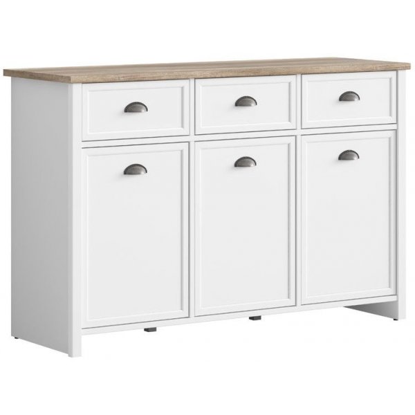 Ingatorp sideboard - Ek/vit