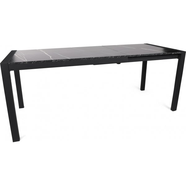 Table  manger Silva 120-187 x 74 cm - Noir