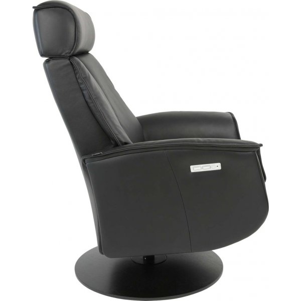 Fauteuil inclinable lectrique Hjellegjerde Bo - Noir