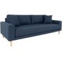 Lido 3-sits soffa - Mrkbl