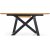 Errol matbord 180-240 x 90 cm - Ek/svart