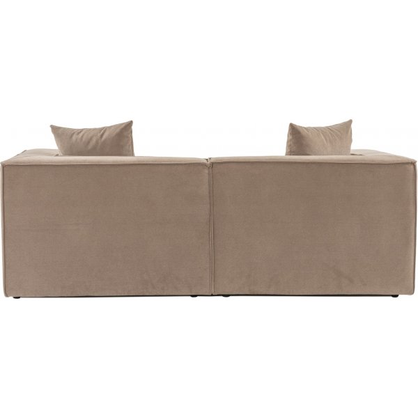 Sora 2-sits soffa - Cappuccino Sora 2-sits soffa - Cappuccino