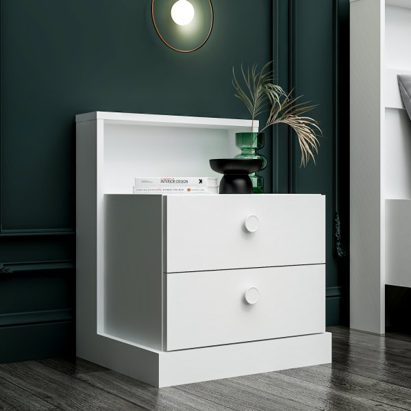 Life nachtkastje - Wit