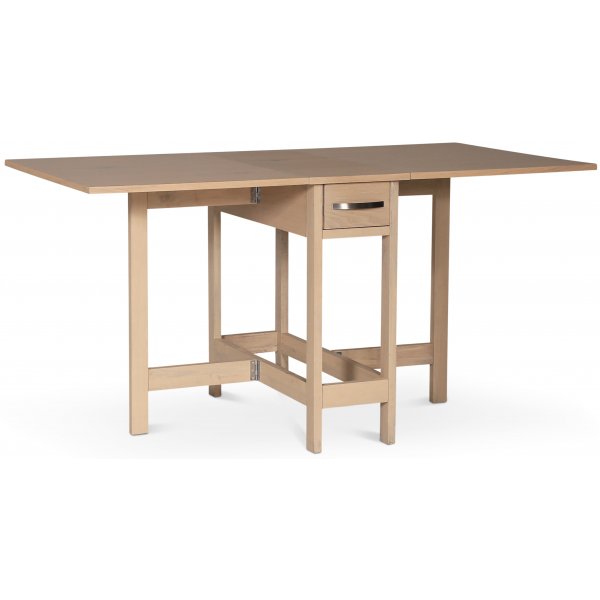 Fårö matgrupp; Fårö klaffbord i Whitewash med 4 st vita Castor pinnstolar Fårö matgrupp; Fårö klaffbord i Whitewash med 4 st vita Castor pinnstolar