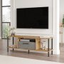 Banc mdia Noble - Pin/gris