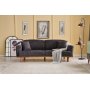 Reims 3-sits soffa - Antracit