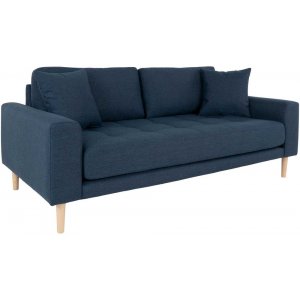 Soffa 3-sits 180 cm mörkblå Soffa 3-sits 180 cm mörkblå