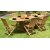Utebord i teak 180/240 cm - Salt