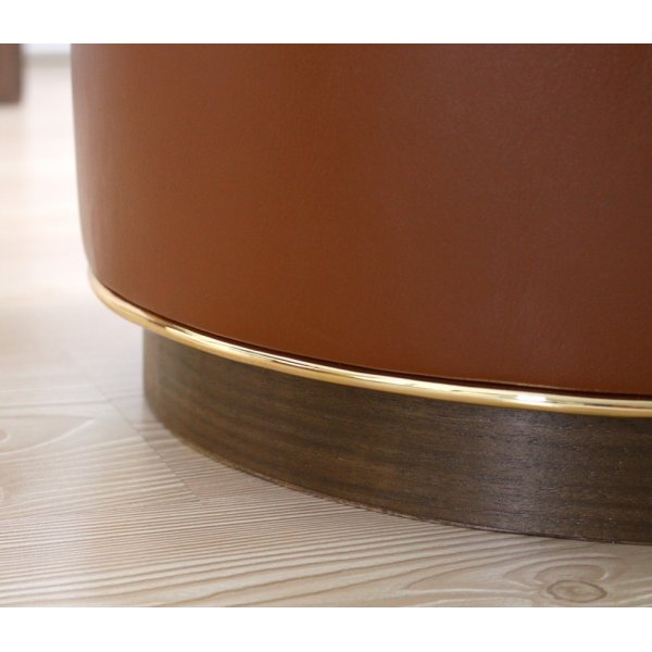 Milotte sittpuff - Mörkbrun Milotte sittpuff - Mörkbrun