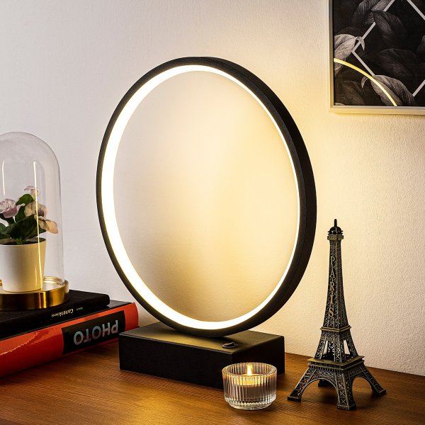 Lampe de table Haldur - Noir