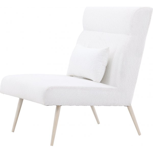 Bloom fåtölj - Vit teddy/Whitewash Bloom fåtölj - Vit teddy/Whitewash