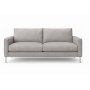 Soffa Nordic 219 cm - Grbeige lderimitation