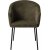 Chaise Erik en tissu vert olive