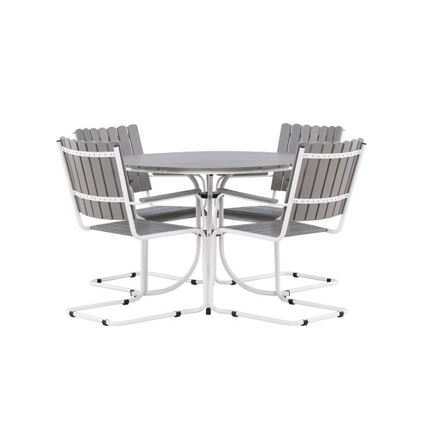 Holmsund stolar - Vit/gr�