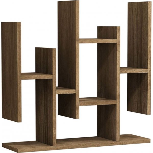 Bloemenwandplank - Walnoot