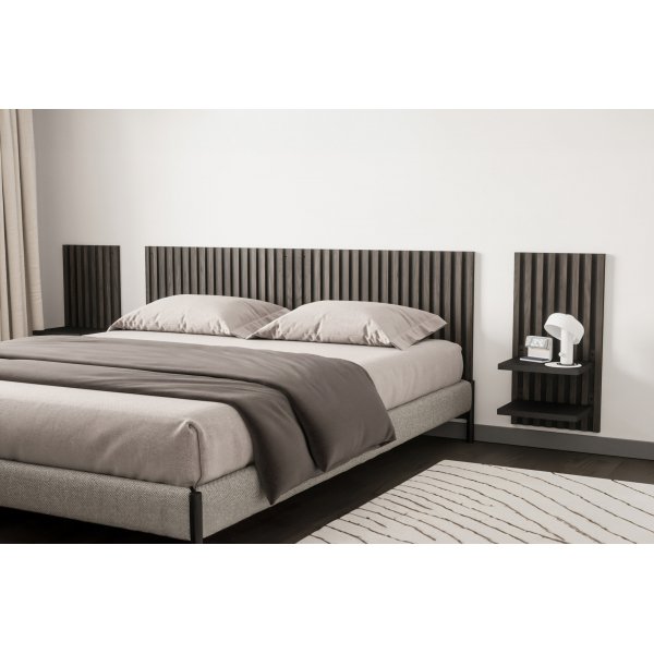 Avignon sidobord 35 x 30 cm - Svart