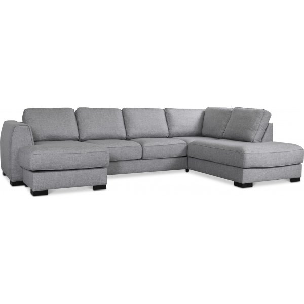 Optus Dubbeldivan U-soffa - hger