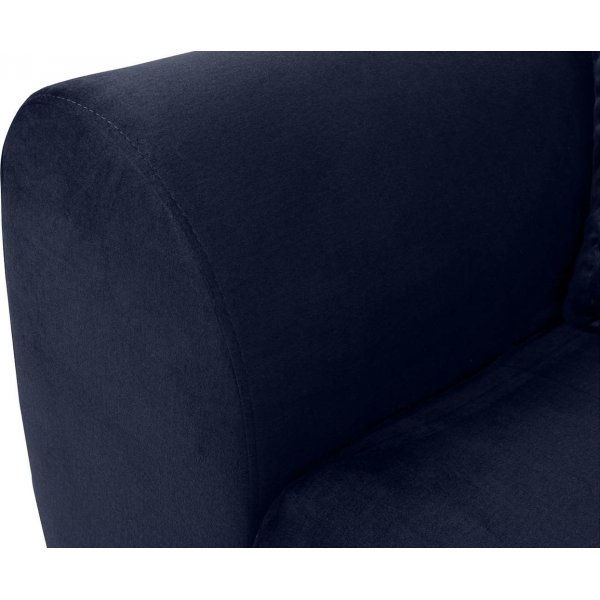 Gaspar 3-sits bäddsoffa - Blå Gaspar 3-sits bäddsoffa - Blå