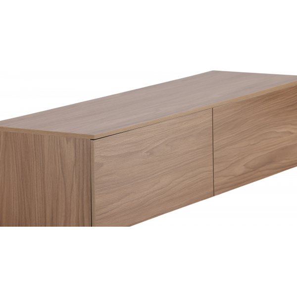 Tv-bänk i valnöt 160 cm - Fredslund Tv-bänk i valnöt 160 cm - Fredslund