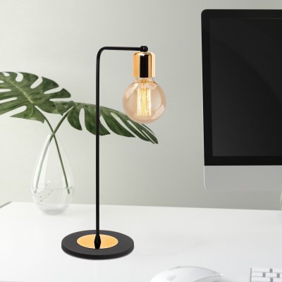 Harput bordslampa - Svart/guld
