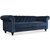 Chesterfield Royal 3-sits soffa - Mörkblå sammet