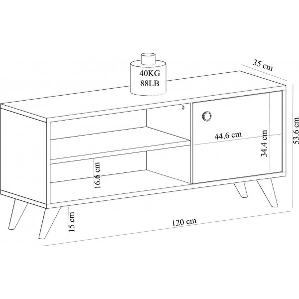 Athena TV-bnk - Safir/ek/vit