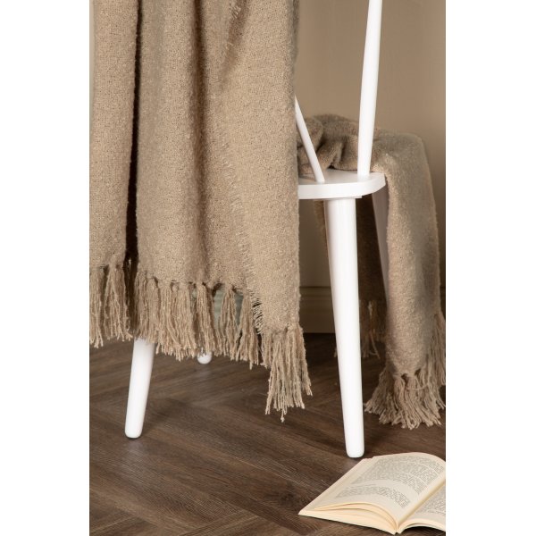 Sten pläd 130x170 cm - Beige Sten pläd 130x170 cm - Beige