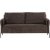 Indigo 2-sits soffa - Brun