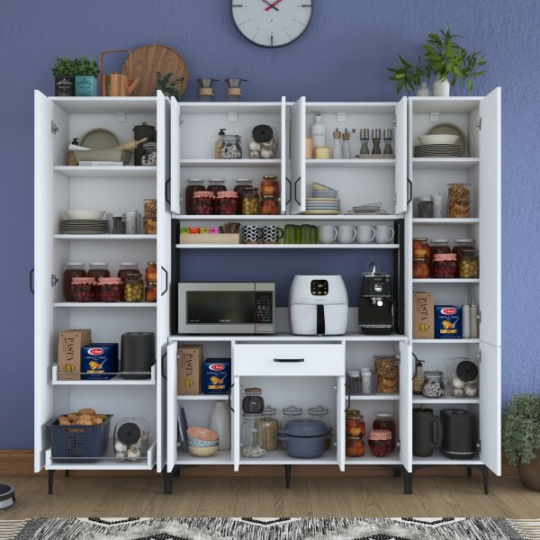 Armoire Jericho 132 - Blanc