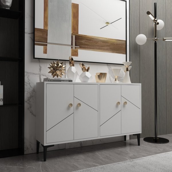 Buffet Vicuna - Blanc Buffet Vicuna - Blanc