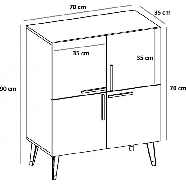 Armoire Macro - Blanc Armoire Macro - Blanc