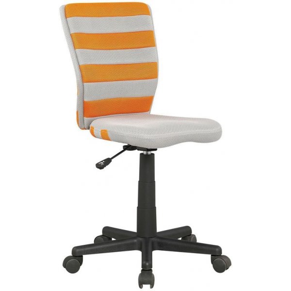 Alannah skrivbordsstol - Gr/orange
